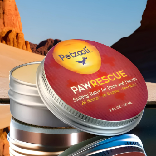 Paw Rescue by Petzooli®, Protective Balm for Paws and Hooves, 2oz